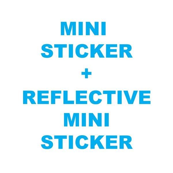 MINI STICKER + REFLECTIVE MINI STICKER