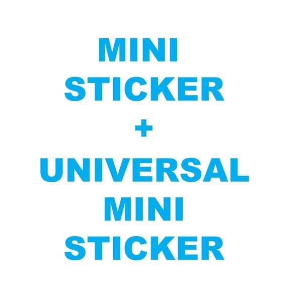 MINI STICKER + UNIVERSAL MINI STICKER
