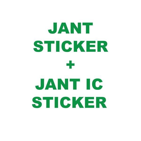 JANT STICKER + JANT IC STICKER