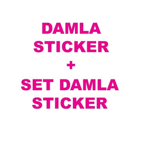 DAMLA STICKER + SET DAMLA STICKER