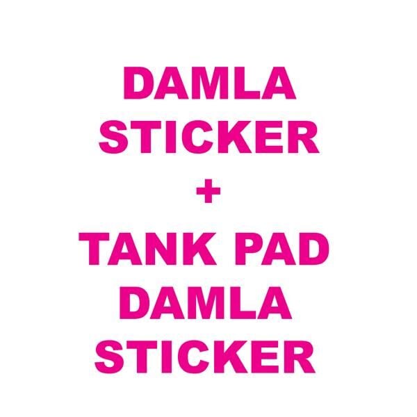 DAMLA STICKER + TANK PAD DAMLA STICKER