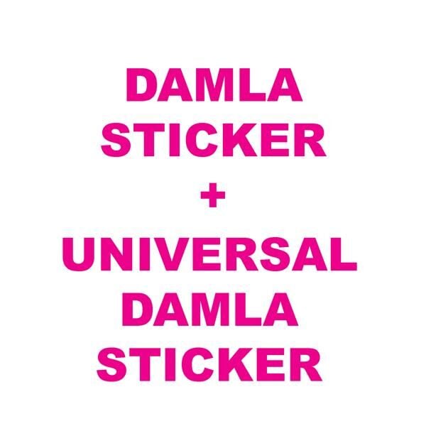 DAMLA STICKER + UNIVERSAL DAMLA STICKER