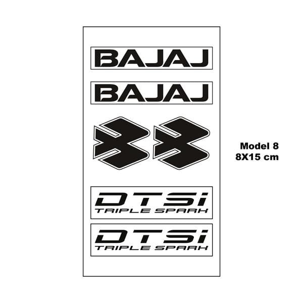BAJAJ SET MINI STICKER 8X15 CM MODEL 6
