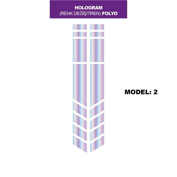 HOLOGRAM OK İŞARETİ MINI STICKER MODEL 2