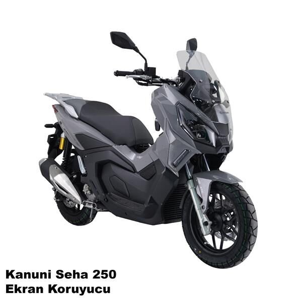 Kanuni Seha 250 Serisi Motosiklet Ekran Km Koruyucu