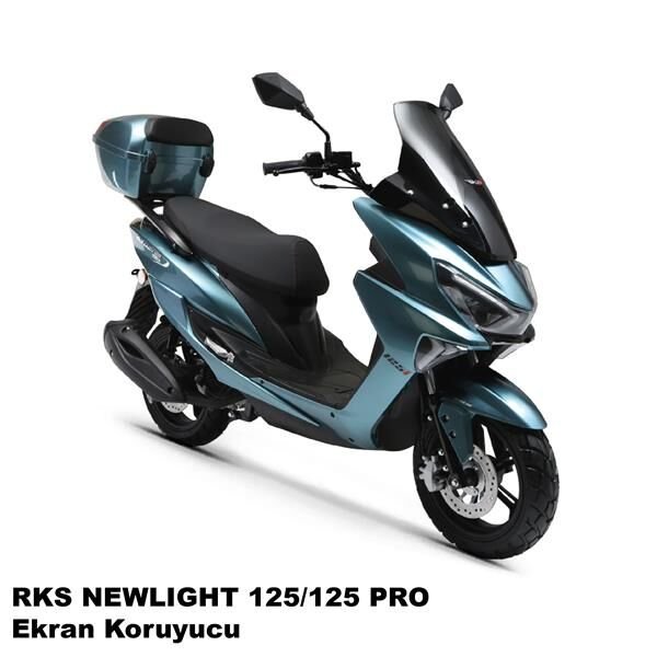 RKS Newlight 125/Newlight Pro 125 Motosiklet Ekran Km Koruyucu