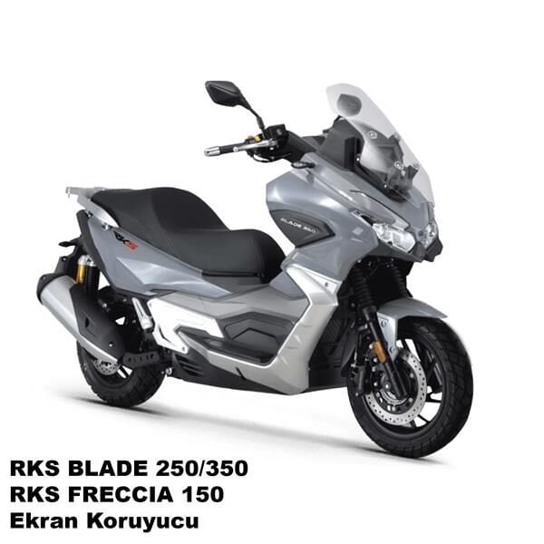 RKS Blade 250/350 Freccia 125/150 Motosiklet Ekran Km Koruyucu