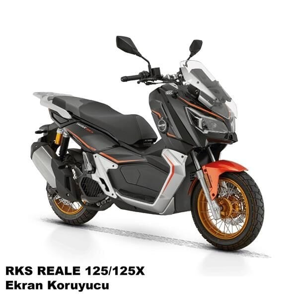 RKS Reale 125/125X Motosiklet Ekran Km Koruyucu