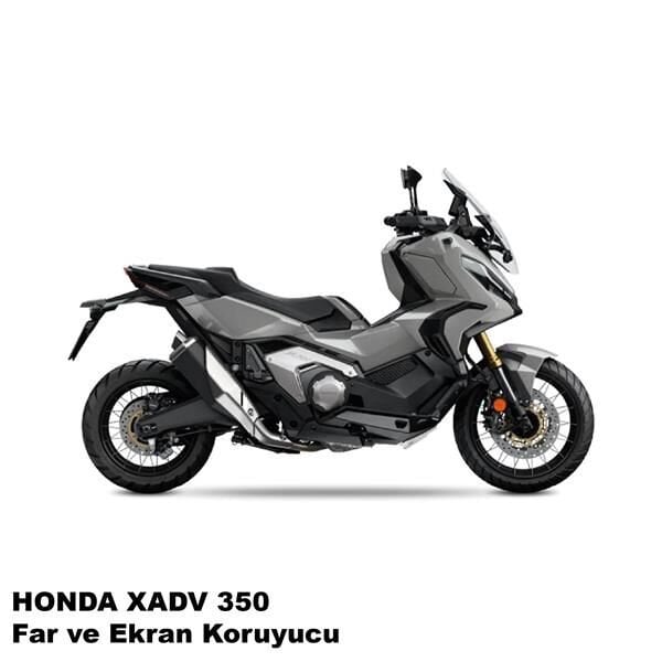 Honda XADV 350 Motosiklet Ekran Km Koruyucu ve Far Koruma