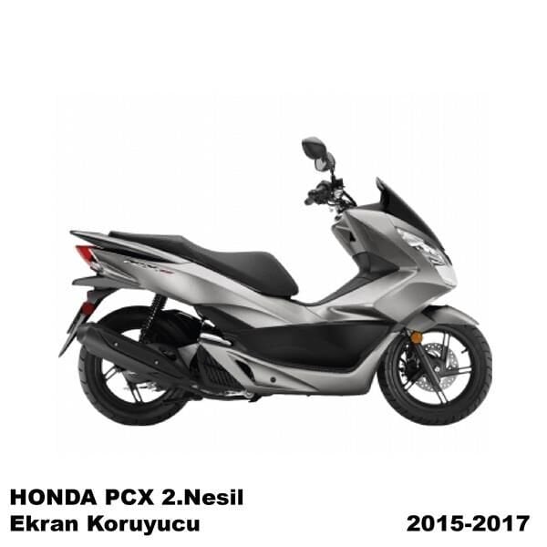 Honda PCX 2.Nesil 2015-2017 Motosiklet Ekran Km Koruyucu