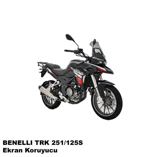 Benelli TRK 251 / 125S Serisi Motosiklet Ekran Km Koruyucu