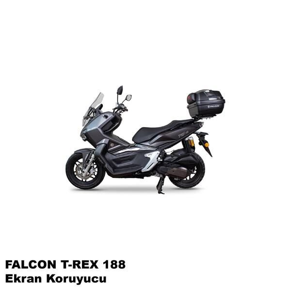 Falcon T-REX 188 Serisi Motosiklet Ekran Km Koruyucu