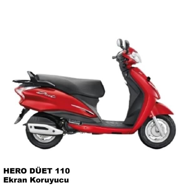 HERO Düet 110 Serisi Motosiklet Ekran Km Koruyucu