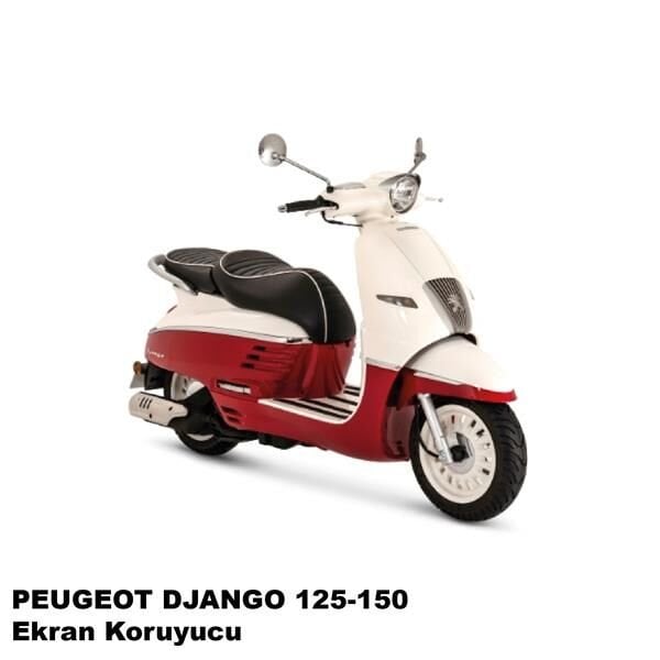 Peugeot Django 125-150 Serisi Motosiklet Ekran Km Koruyucu
