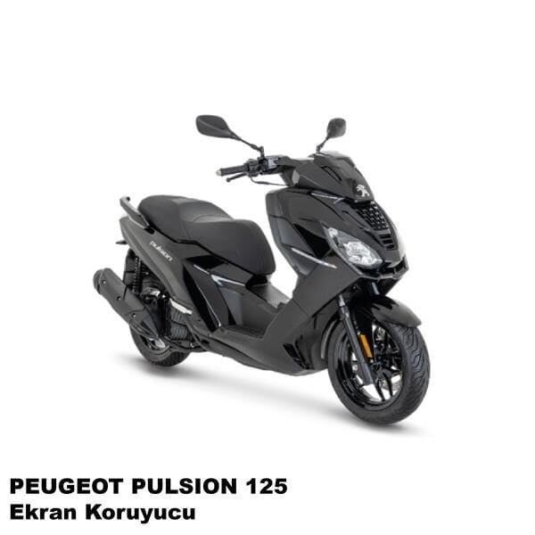 Peugeot Pulsion 125 / XP400 GT Serisi Motosiklet Ekran Km Koruyucu