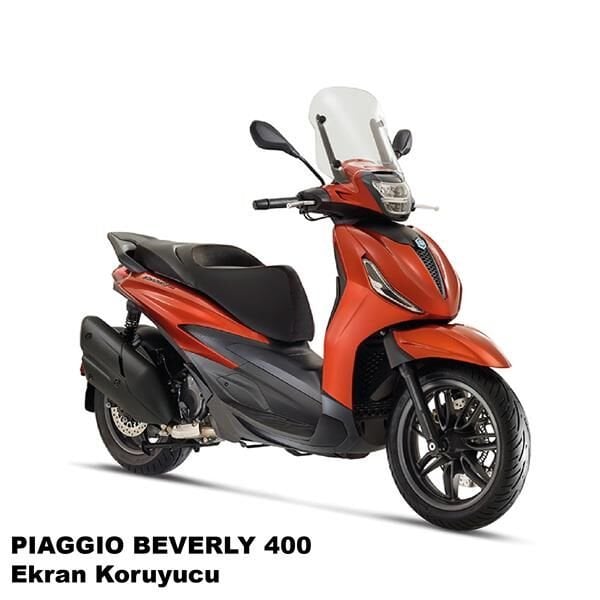 Piaggio Beverly 400 Serisi Motosiklet Ekran Km Koruyucu