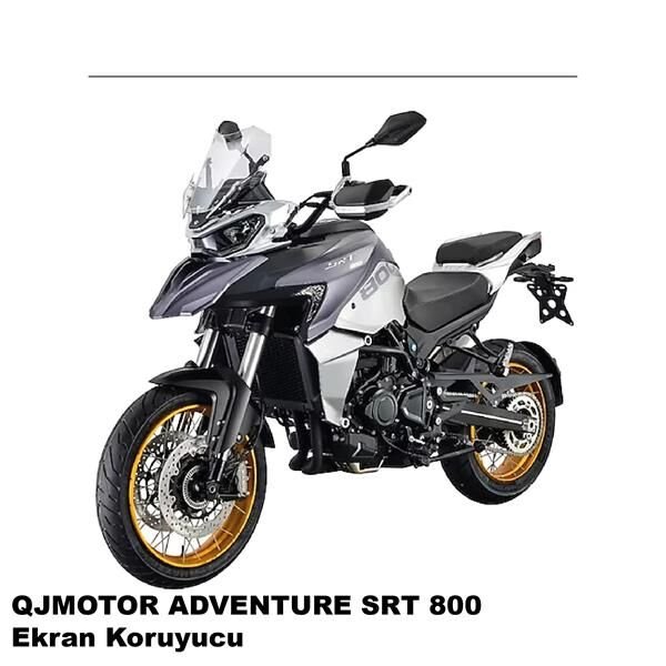 QJ Motor Adventure SRT 800/800X Ve SRT650X  Serisi Motosiklet Ekran Km Koruyucu