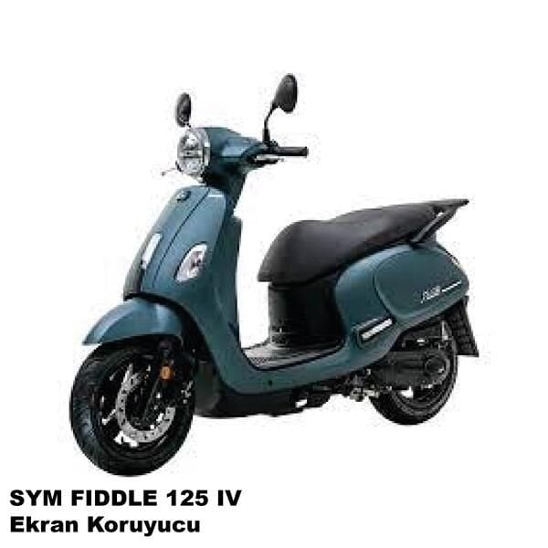 SYM Fiddle 125 IV Motosiklet Ekran Km Koruyucu