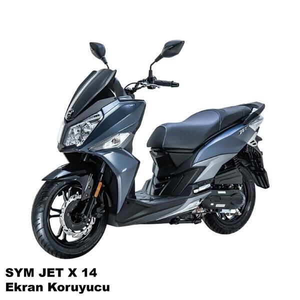 SYM Jet 14 Motosiklet Ekran Km Koruyucu