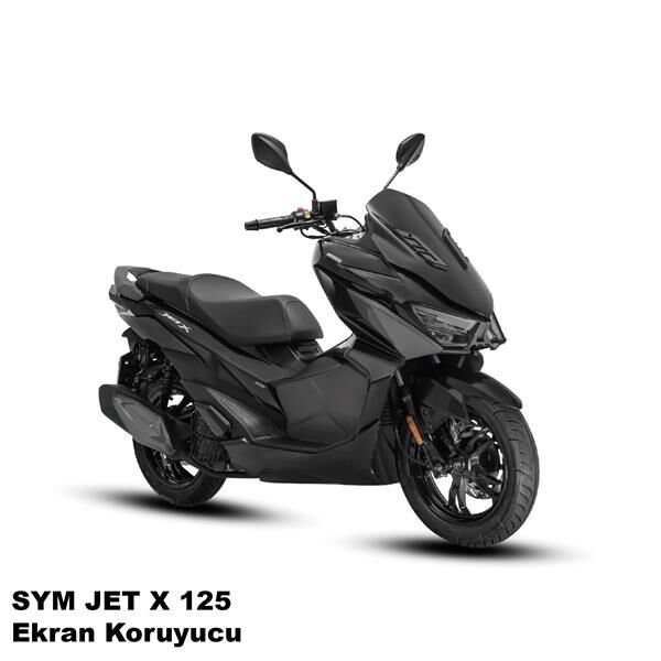 SYM Jet X 125 Motosiklet Ekran Km Koruyucu