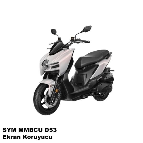 SYM MMBCU - D53 Motosiklet Ekran Km Koruyucu