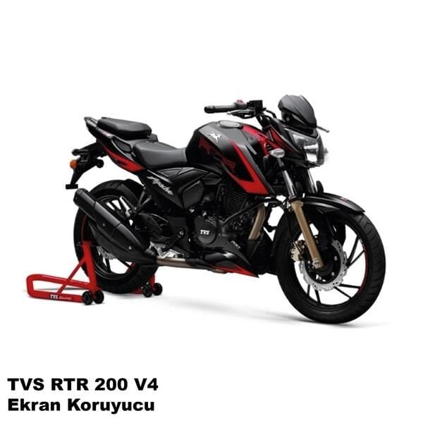 TVS Apache RTR 200 4V Motosiklet Ekran Km Koruyucu