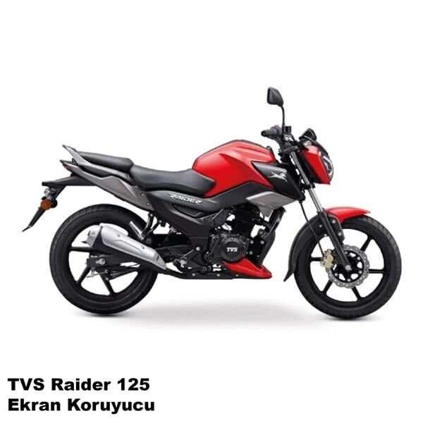 TVS Raider 125 Motosiklet Ekran Km Koruyucu