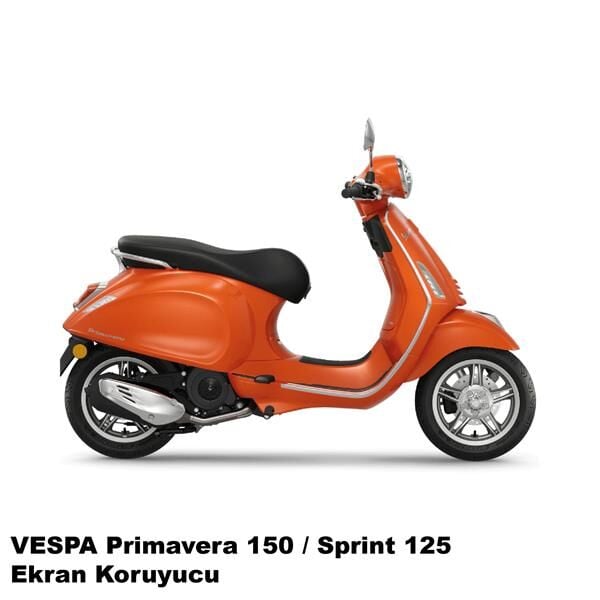 Piaggio Vespa Primavera 150/Sprint 125 Motosiklet Ekran Km Koruyucu