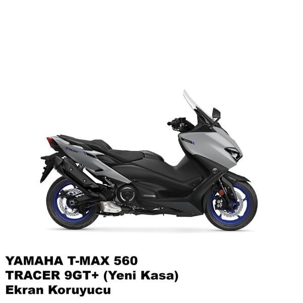 Yamaha T-MAX 560 / TRACER 9GT+ (Yeni Kasa)  Yeni Kasa Motosiklet Ekran Km Koruyucu