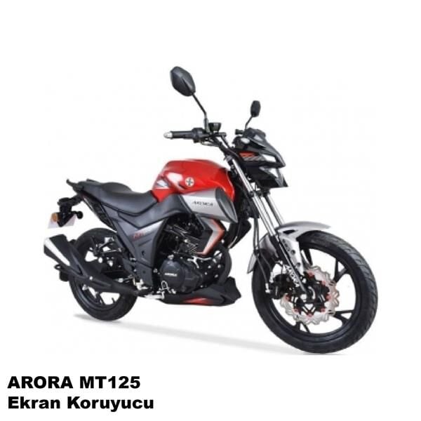 Arora MT125 Motosiklet Ekran Km Koruyucu