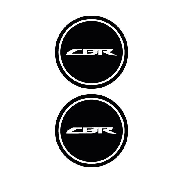 CBR İkili Damla Logo Sticker