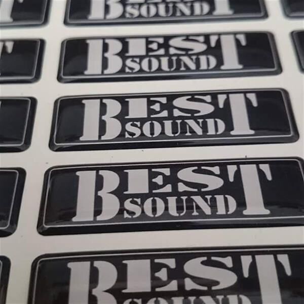 Best Sound Damla Sticker Etiket Modeli