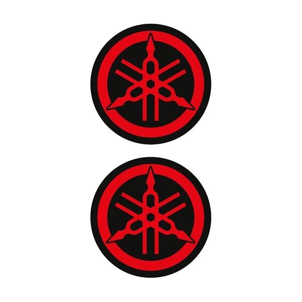 Yamaha Kırmızı Koruma Takozu Damla Sticker Modeli