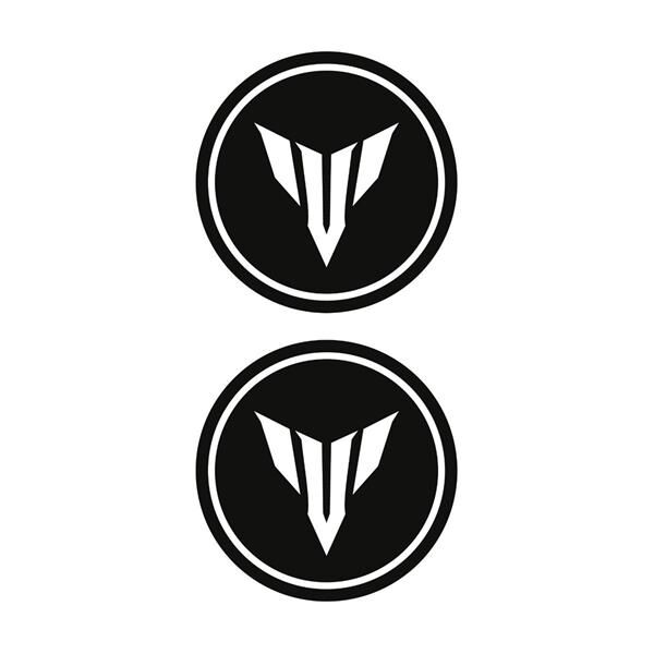 Yamaha Mt Beyaz Koruma Takozu Damla Sticker Modeli