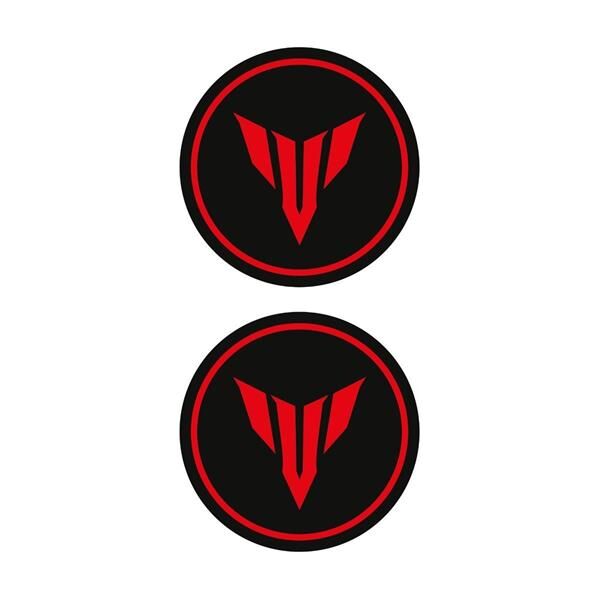 Yamaha Mt Kırmızı Koruma Takozu Damla Sticker Modeli