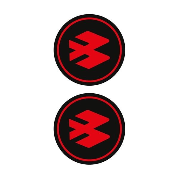 Bajaj Kırmızı Koruma Takozu Damla Sticker Modeli