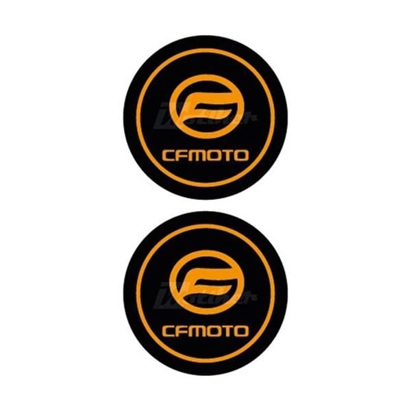 CFMOTO Turuncu Koruma Takozu Damla Sticker