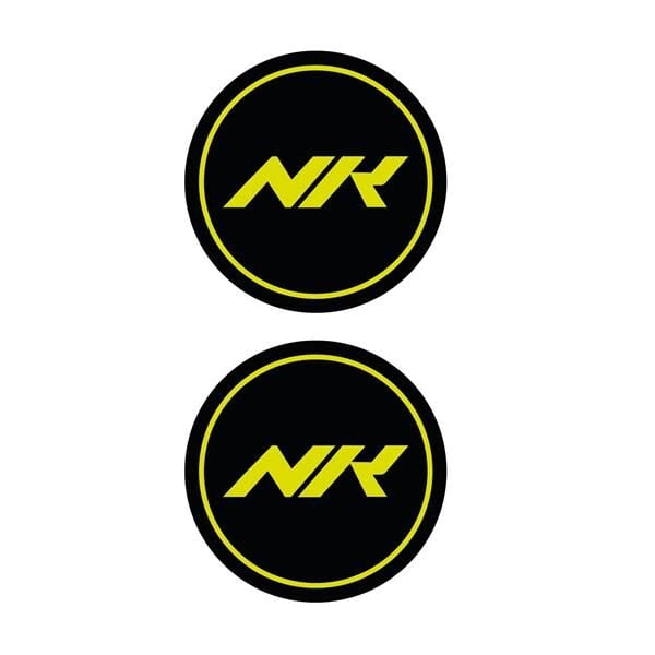 Cf Moto NK Yazılı Koruma Takozu Motosiklet Damla Sticker Modeli Neon Yeşil (Sarı)