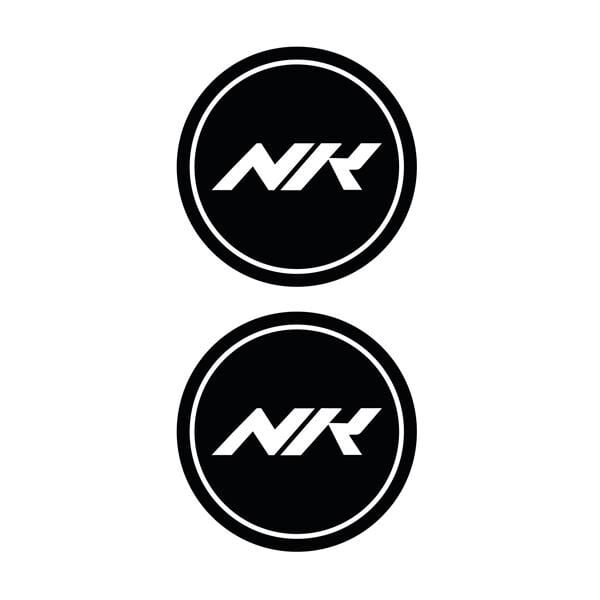 Cf Moto NK Yazılı Koruma Takozu Motosiklet Damla Sticker Modeli Beyaz