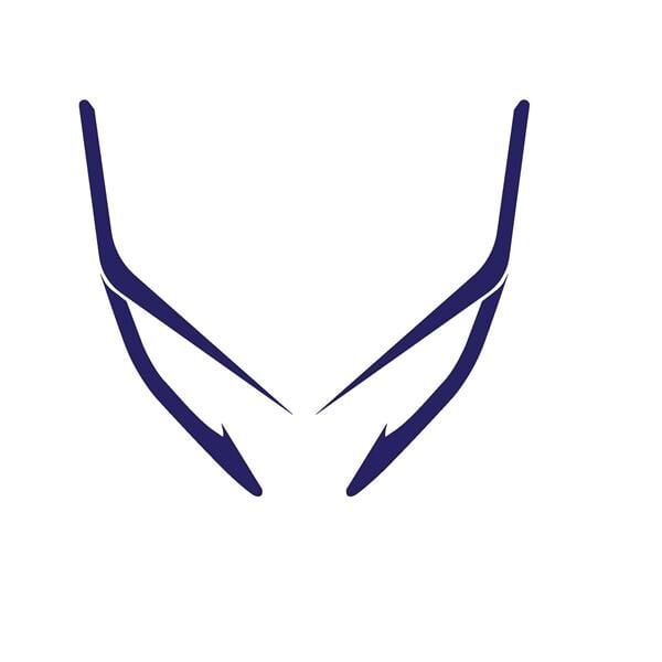 Honda PCX Ön Far Kaşı Şeffaf Sticker Model 2 Lacivert