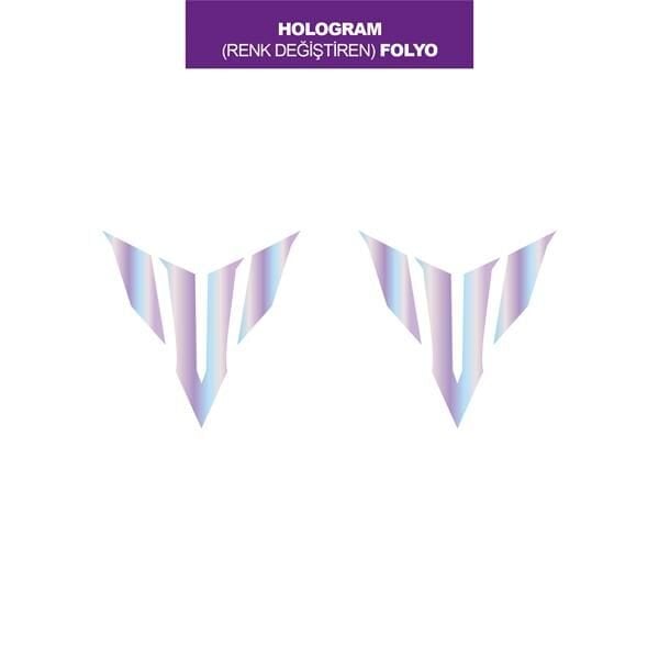HOLOGRAM RENK DEĞİŞTİREN FOLYO MT İKİLİ MİNİ STICKER