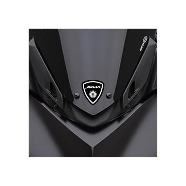 Yamaha XMAX Ön Cam Siperlik Damla Sticker Etiket Modeli Beyaz