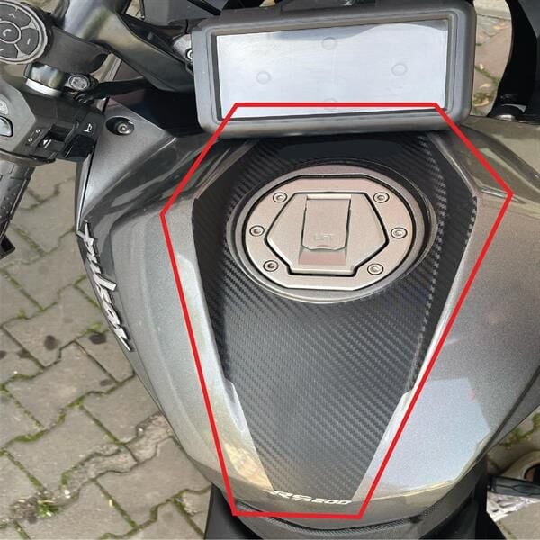 BAJAJ PULSAR RS200 KARBON STICKER ETİKET MODELİ SET