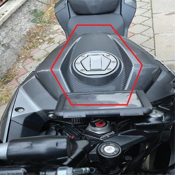 BAJAJ PULSAR RS200 KARBON DEPO STICKER ETİKET MODELİ