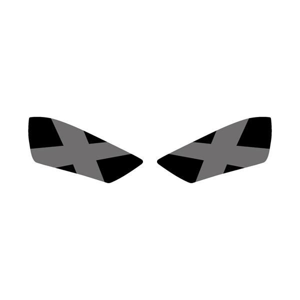 YAMAHA YZF-R25 2016-2018 FAR STICKER GRİ ÇARPI