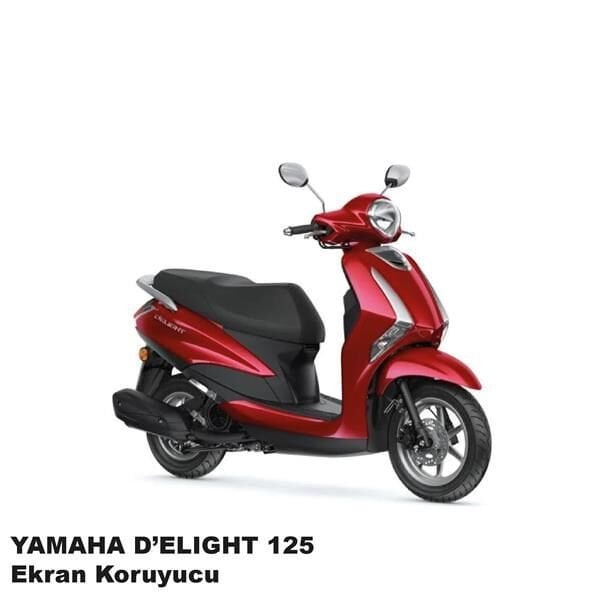 Yamaha Delight 125 Motosiklet Ekran Km Koruyucu