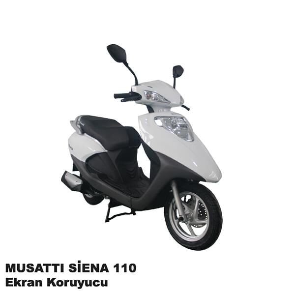 Musatti Siena 110 Motosiklet Ekran Km Koruyucu
