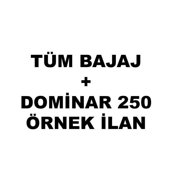 BAJAJ DOMINAR 250 ÖRNEK İLAN