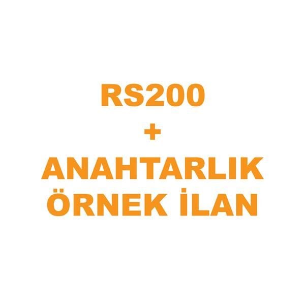 BAJAJ PULSAR RS200 ANAHTARLIK